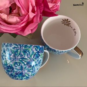 NWT Lilly Pulitzer Ceramic Mugs